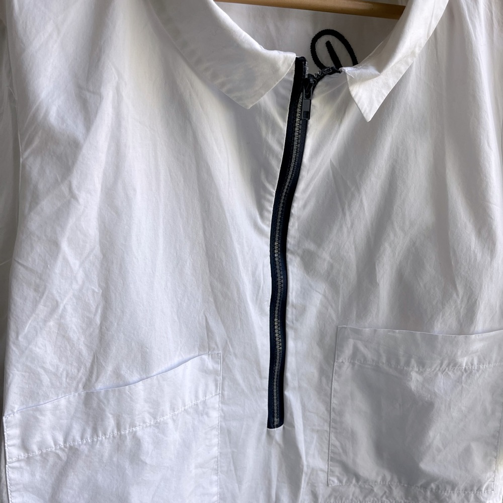 Zara Half Zip Cropped Pullover - image 5